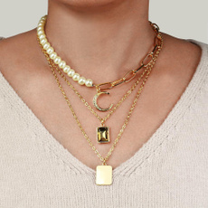 Necklaces Pendants, Jewelry, european, moonnecklace