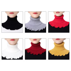 blouse, knittedfalsecollar, Fashion, Necks