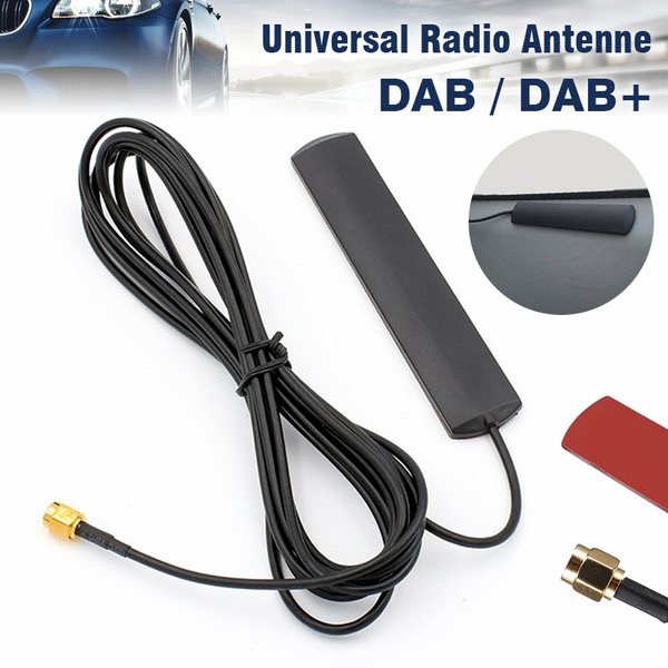 Portable Antenna Dab + Radio Sma Adapter Car Antenna Jvc Sony Alpine 