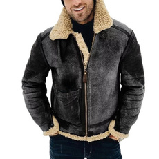 woolen coat, Tallas grandes, fur, Invierno