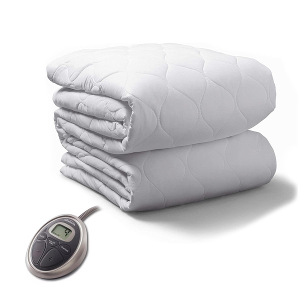 Sunbeam full size heated mattress online pad