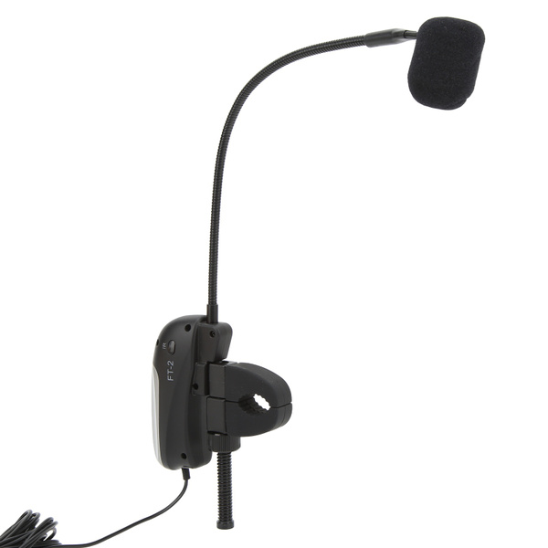 Gooseneck Instrument Microphone Clip On Wired Condenser Mic Universal