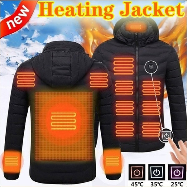 2022 New Hot Upgraded USB Heat Vest Men 