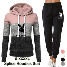 playboy, Two-Piece Suits, Women Hoodie, pants
