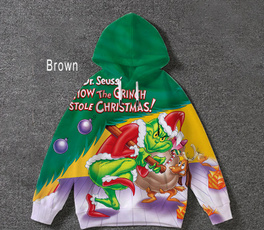 3D hoodies, childrenshoodie, hooded, christmaschildrenshooded
