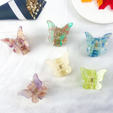butterfly, Mini, Clip, coilinghairclip