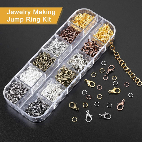 Jump Rings for Jewelry Making Necklace Repair Kit Jewelry Making