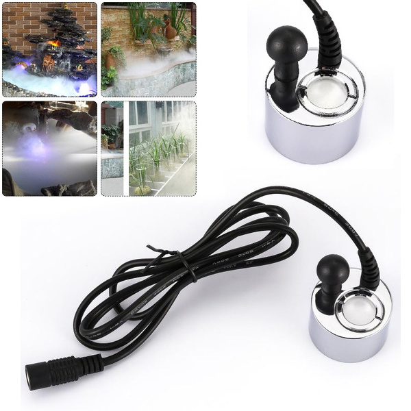 Mini Mist Maker Fogger Ultrasonic Mist Maker Water Fountain Pond Fog