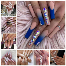 nail decoration, ballerina, Mode, nail tips