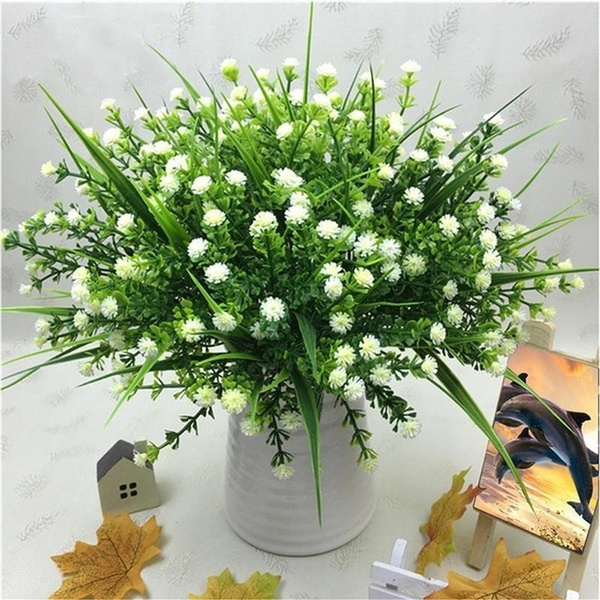 Babys Breath Artificial Fake Flowers Bouquet Gypsophila Bulk