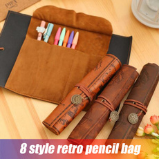 case, pencil, pencase, leather