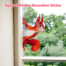 Car Sticker, squirrel, Pvc, Home & Living