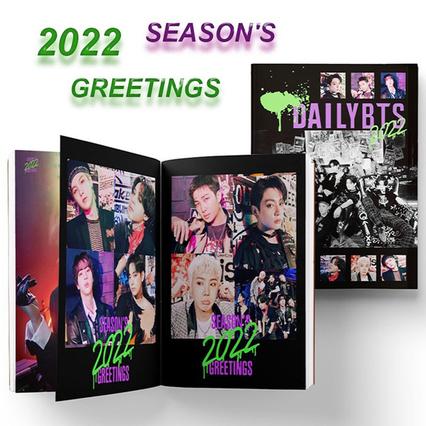 2022 Season'S Greetings Photo Album Photobook Bts 写真集 | Wish