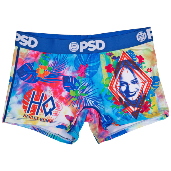 Harley Quinn Tropics Microfiber Blend PSD Boy Shorts Underwear Wish