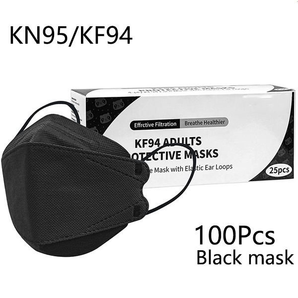 KF94 masks are individually packaged, 100Pcs pieces of disposable masks