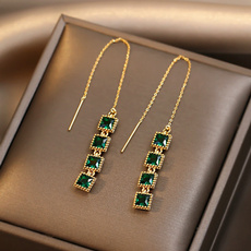 Jewelry, Earring, emeraldearring, Emerald