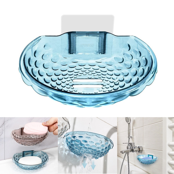 Soap Holder Soap Dishes Sponge Container With Wall Hook For Shower   619f7ad1a2d500e6449de5fb Large 