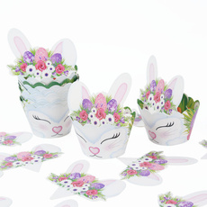 cute, eastercake, cakecup, caketopper