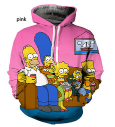3D hoodies, simpsonhoodedpullover, childrenshoodie, hooded