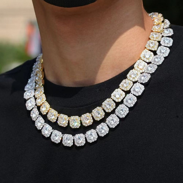 Rhinestone-chain Necklace