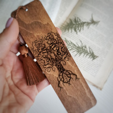 woodenbookmark, Tassels, norsemythology, Gifts