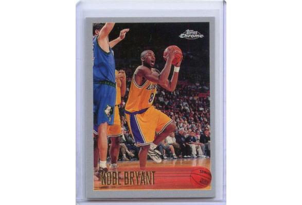 Kobe Bryant Rookie Card 1996-97 Topps Chrome Reprint #138 Los Angeles Lakers