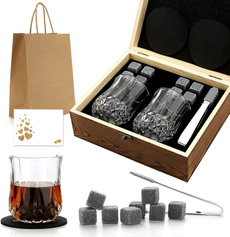 Box, whiskeystonesgiftset, whiskeyglassesset, Gift Box