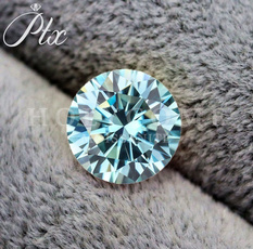 moissanite, Blues, DIAMOND, Jewelry
