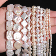 Collar, beadsformakingbracelet, Pearl Bracelet, seashellpearl