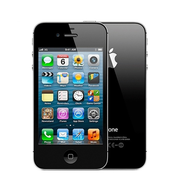 Used Original Refurbish Apple Iphone 4s 3 5inch Screen 16gb Unlocked Mobile Phone Ios5 0 A5 Dual Core 8mp Camera Wifi Gps Used Phone Almost New Wish