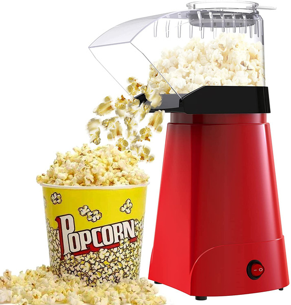 Hot Air Popcorn Machine, 1200W Electric Popcorn Maker, ETL Certified, 98%  Poping Rate, 3 Minutes Fast Popcorn Popper with Measuring Cup for Home,  Family, Party
