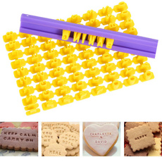 caketool, alphabetletter, Baking, biscuitcutter