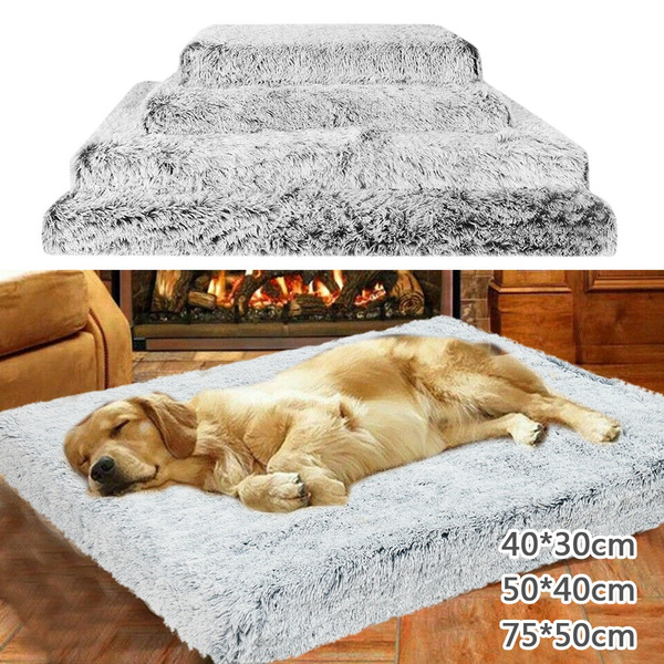 Large flat hotsell dog bed