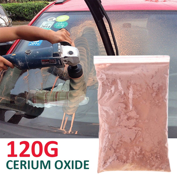 1x 120g Cerium Oxide Car Glass Polishing Powder For Scratch Remover Window  Mirrors
