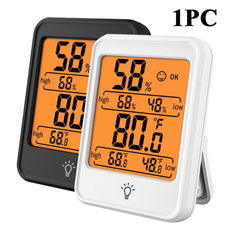 digitalthermometer, Indoor, thermometerhygrometer, thermometerclock