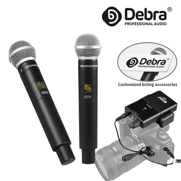 Good Sound！ DV2H UHF Wireless Handheld Mic with Monitor Function