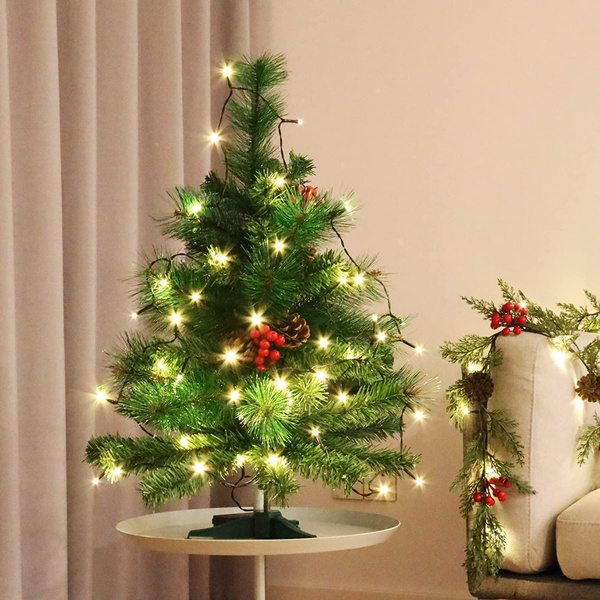 small light up christmas tree indoor
