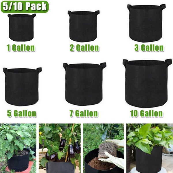 blackfabricgrowbag, fabricpotsbag, plantbag, planter