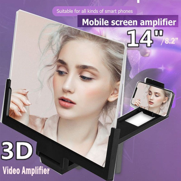 【DISCOUNT】8.2/14 inch Mobile Phone Screen Amplifier Magnifying Glass