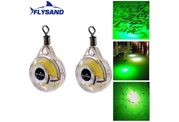 Details about   Underwater LED Night Light Fishing Lure Glow Attracting Fish Lamp Fishing Bait 