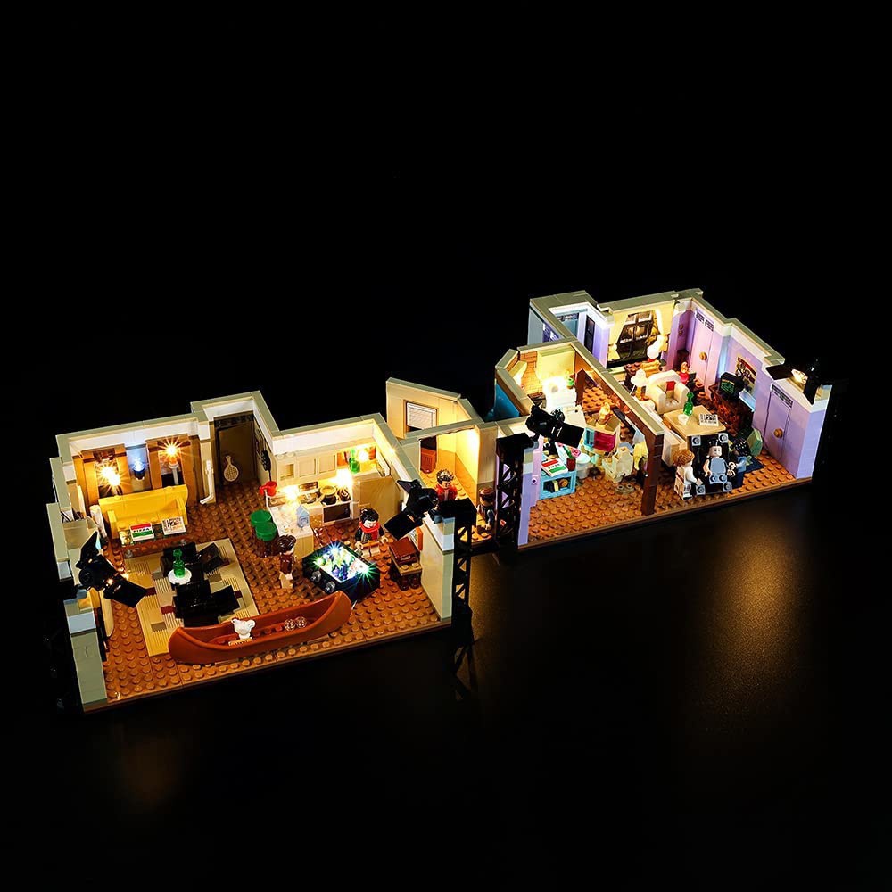 Kit d'éclairage pour Lego Friends Apartment 10292, blocs, briques, jouets,  modèle Lego non inclus - AliExpress