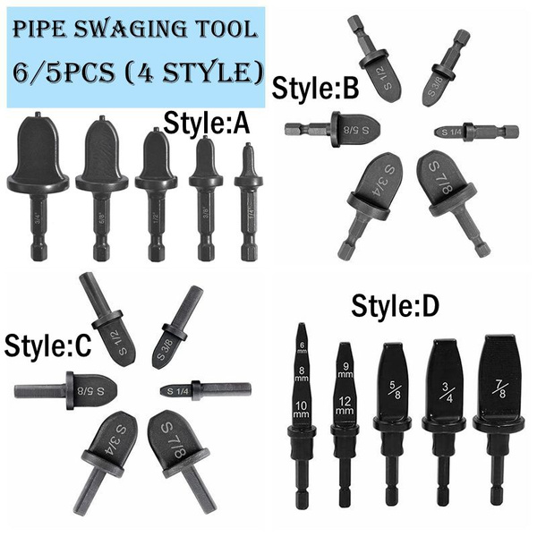 5/6Pcs Tube Expander Imperial Tube Pipe Expander Support Conditioning