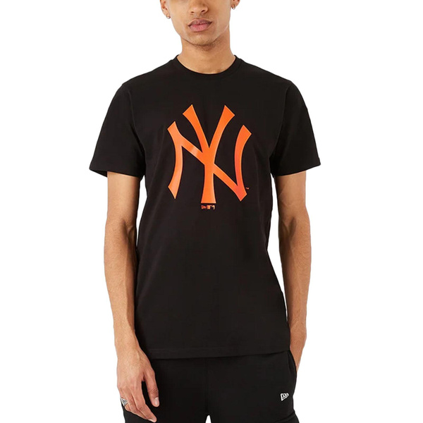 NEW ERA New York Yankees Team Logo Black T-Shirt