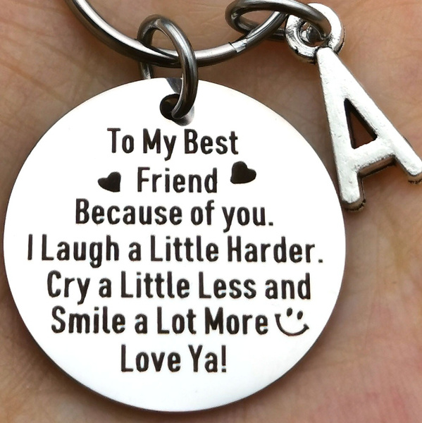 Friendship Gifts Best Friend Keychain Friend Appreciation Gifts, Birthday Christmas Gifts for Best Friends Keychains | Wish