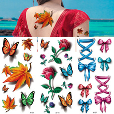 butterfly, Beauty Makeup, colorsticker, Flowers