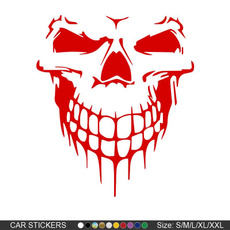 Car Sticker, Decor, autosticker, skull
