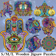 Christmas, Gifts, Wooden, Jigsaw Puzzle