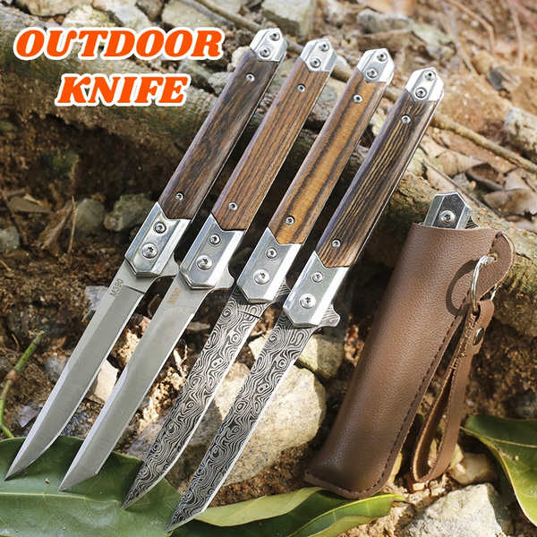High Hardness Folding Knife Camping Hunting Knife Survival Knives Self