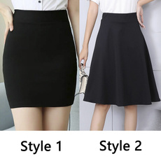 Mini, pencil skirt, korean style, Pleated