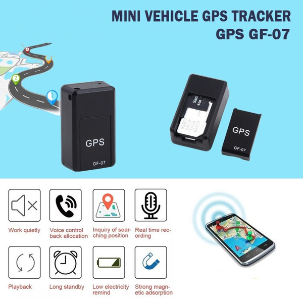GF07 Mini GPS Tracker Car GPS Locator Tracker AntiLost Recording Tracking Device for Vehicle